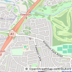 Map of Newcastle Upon Tyne