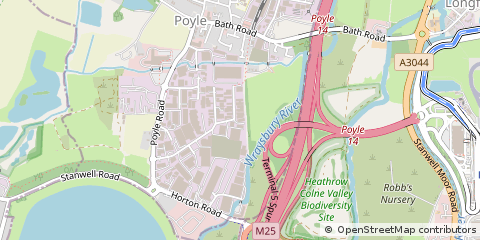 Map of Slough