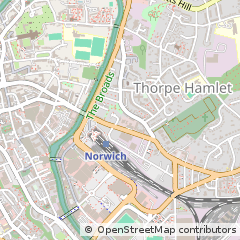 Map of Norwich, Norfolk