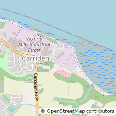 Map of Bo'ness, West Lothian