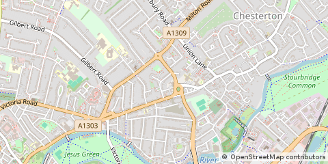 Map of Cambridge