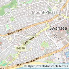 Map of Swansea