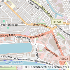 Map of Preston