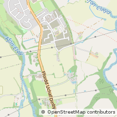 Map of Denbighshire