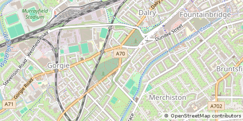 Map of Edinburgh