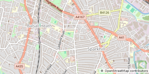Map of Birmingham