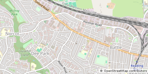 Map of Reading