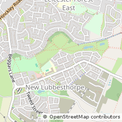Map of Leicester