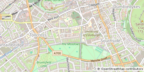 Map of Edinburgh