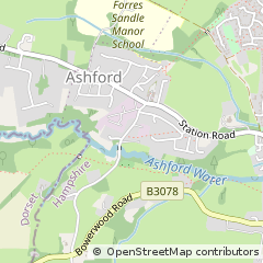 Map of Business Park Fordingbridge, Hampshire