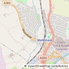 Map of Melksham