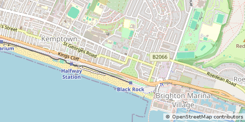 Map of Brighton