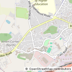 Map of Bracknell