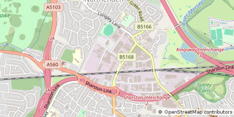 Map of Manchester