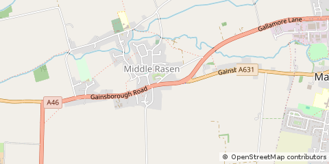 Map of Market Rasen