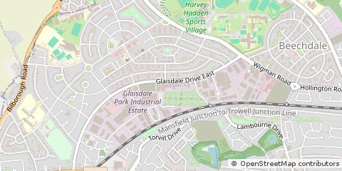 Map of Nottingham