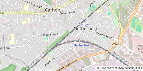 Map of Nottingham