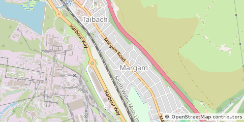 Map of West Glam