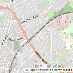 Map of Harrogate
