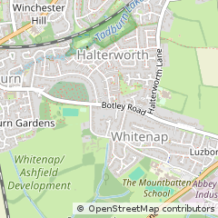Map of Romsey