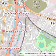 Map of Staffordshire