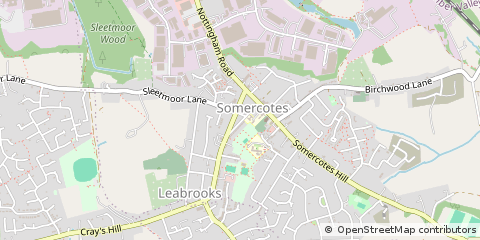 Map of Alfreton