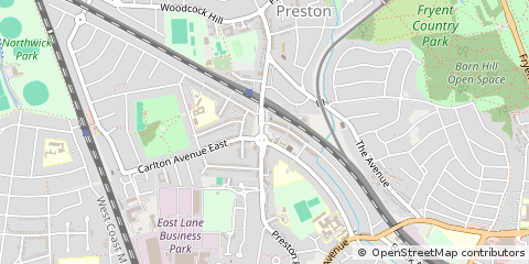 Map of Middlesex