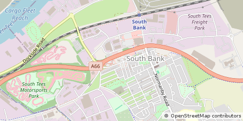 Map of Middlesbrough
