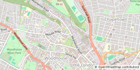 Map of Leeds