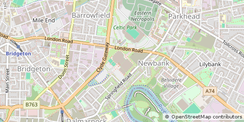 Map of Glasgow