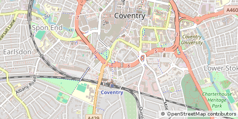 Map of Coventry