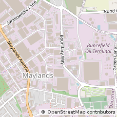 Map of Hemel Hempstead, Hertfordshire