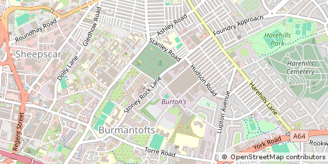Map of Leeds