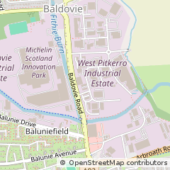 Map of Dundee