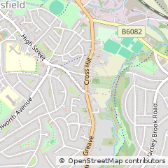 Map of Sheffield