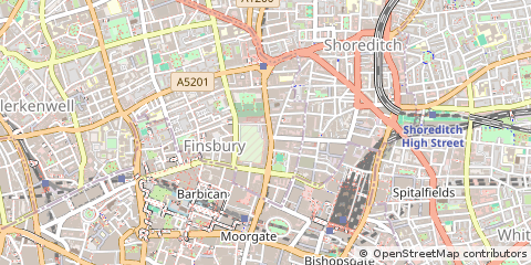 Map of London, Hertfordshire