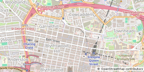 Map of Glasgow