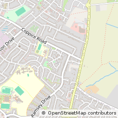 Map of Nottingham, Nottinghamshire