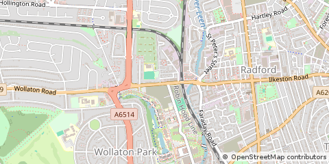 Map of Nottingham