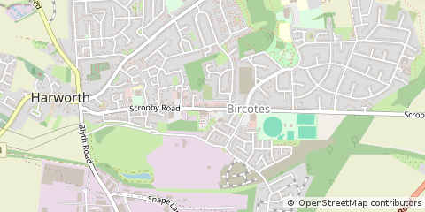 Map of Doncaster