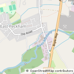 Map of Tonbridge, Kent