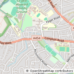 Map of Wolverhampton