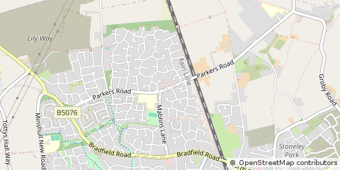 Map of Crewe, Cheshire