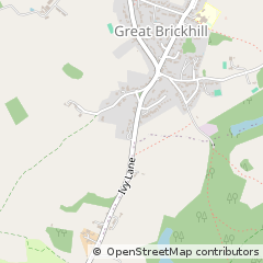 Map of Milton Keynes, Buckinghamshire