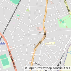 Map of Southport, Lancashire
