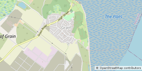 Map of Rochester, Kent