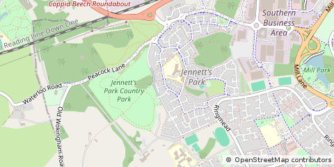 Map of Bracknell