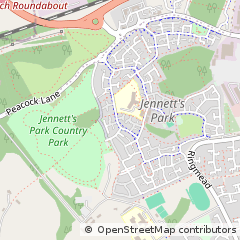 Map of Bracknell