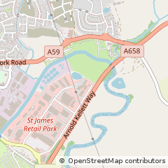 Map of Knaresborough, North Yorkshire