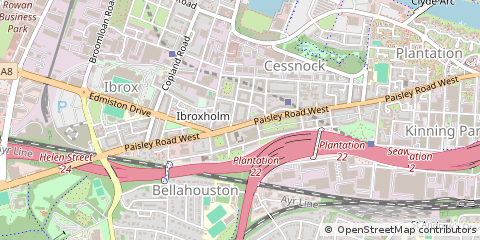 Map of Glasgow
